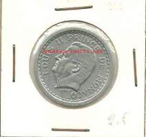 Monaco 2 Franc 1943 kolikko