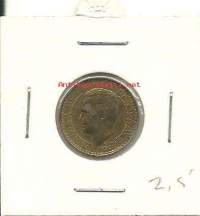 Monaco 10 Francs  1950 kolikko