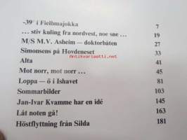 Buores Buores - medmänniskor i norr -kirja esittelee Norjan Lappia ja saamelaisia 1970-luvun näkökulmasta, runsas kuvitus