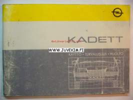 Opel Kadett -ohjekirja