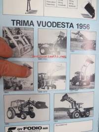 Trima etukuormaimet - edellä ensimmäisenä -myyntiesite TRIMA  1620i JA 1820i ( 8-sivuinen esite, A)