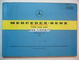 Mercedes-Benz Type L/LA 323 -ohjekirja