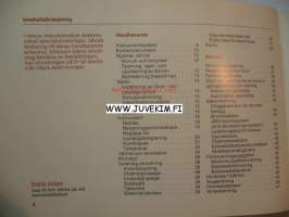 Mercedes-Benz 230 E -instruktionsbok