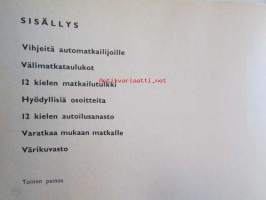 12 kielen autoilusanasto -vocabulary, 12 languages