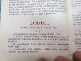 Lokalahden kappeliseurakunnan Waiwaishoito-Ohjesääntö (1894)