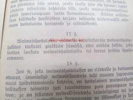 Lokalahden kappeliseurakunnan Waiwaishoito-Ohjesääntö (1894)