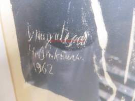 Caragata - Dragutesco - Gorgigiani - Lampisuo - Maaranen - Zoppi -taidenäyttelyn julisteen alkuperäistyö , grafiikka, vedos nr 5/80 -näyttelyyn osallistuneen