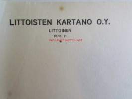 Littoisten Kartano, Littoinen joulukuun 22. 1943. - asiakirja