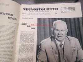 Neuvostoliitto 1961 nr 55; Tunti seitsenvuotissuunnitelmaa, Televisio tänään ja huomenna, Asioilla kaupungissa, Taidetta koteihin, Valko-Venäjän kippiautot,