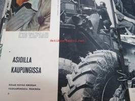 Neuvostoliitto 1961 nr 55; Tunti seitsenvuotissuunnitelmaa, Televisio tänään ja huomenna, Asioilla kaupungissa, Taidetta koteihin, Valko-Venäjän kippiautot,