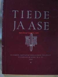 Tiede ja Ase. Suomen sotatieteellisen seuran vuosijulkaisu N:o 53, 1995
