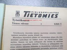 Työstökoneet - Kirjeoppilaitos Tietomies -oppikirja