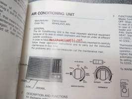 Ras Lanuf Town House user´s manual -englanninkielinen sekä arabiankielinen käyttöohje yhdessä (kaksi erilistä kirjaa) -suomalaisyrityksen (Devecon Oy)