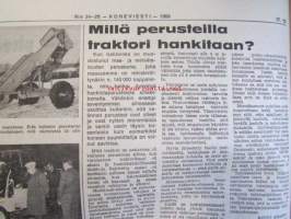 Koneviesti 1969 nr 24-25 -mm. Dieselmoottori, Traktorin tärinä - terveyden ja turvallisuuden vaarantaja, Traktorin tärinä - terveyden ja turvallisuuden