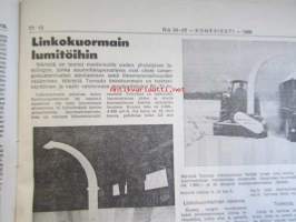Koneviesti 1969 nr 24-25 -mm. Dieselmoottori, Traktorin tärinä - terveyden ja turvallisuuden vaarantaja, Traktorin tärinä - terveyden ja turvallisuuden