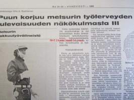 Koneviesti 1969 nr 24-25 -mm. Dieselmoottori, Traktorin tärinä - terveyden ja turvallisuuden vaarantaja, Traktorin tärinä - terveyden ja turvallisuuden
