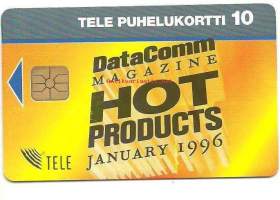 Hot Products 1996    S34,   S - erikoiskortit  - puhelinkortti