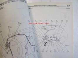 Mitsubishi Colt/Lancer &#039;96 Verkstadshandbok Elektriska ledningar