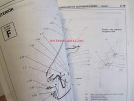 Mitsubishi Lancer Hatchback &#039;93 Verkstadshandbok Elektriska ledningar