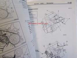 Mitsubishi Space Wagon &#039;90 Verkstadshandbok Chassi