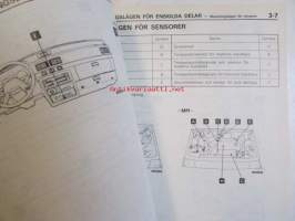 Mitsubishi Space Wagon &#039;90 Verkstadshandbok Elektriska ledningar