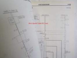 Mitsubishi Galant &#039;97 Verkstadshandbok Elektriska ledningar