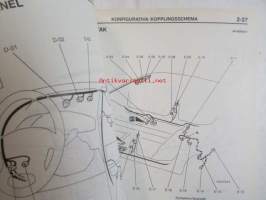 Mitsubishi Galant &#039;97 Verkstadshandbok Elektriska ledningar