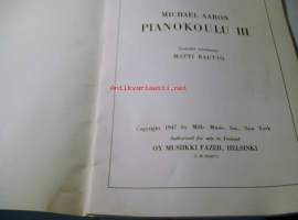 Michael Aaron pianokoulu III