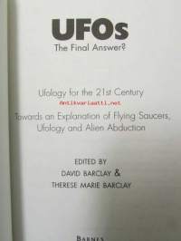 Ufos The final answer?