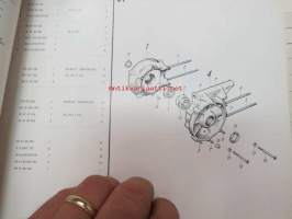 NSU Prima Spare parts lista, Catalogue de pieces de rechange, Onderdelenlijst, Reservedelsliste, Reservdelskatalog, Catalogo parti di Ricambio, Catalogo de