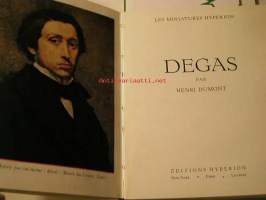 Degas par Henri Dumont