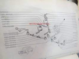 VAZ 2105 (Lada) Katalog sapasnih zastei, Parts catalogue, Catalogue des pieces detachees, Ersatzteilkatalog, Catalogo de piezas de repuesto -varaosaluettelo