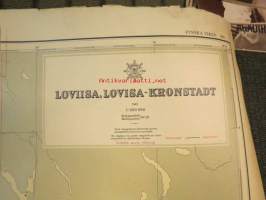 Loviisa-Kronstadt -merikortti 1968