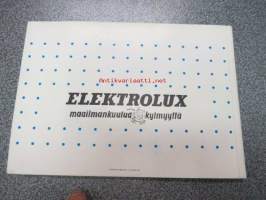 Elektrolux jääkaapin käyttöohje + ruokaohjeita