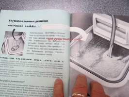 Sähkökäyttöisen Hoover pyykinpesukoneen käyttöohje