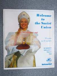 Welcome to teh Soviet Union - 18 Summer inclusive tours -matkailuesite englanniksi, 18 valmisohjelmaa / kiertuetta