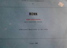 NONN Uuemat Eesti proosat - Uutta virolaista proosaa / Toim Mauno Koski ja Juri Valge 1988