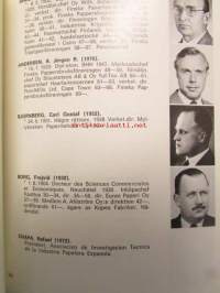 Suomen Paperi-insinöörien Yhdistys kuvamatrikkeli - Finska Pappersingeniörsföreningen bildmatrikel 15.12. 1972