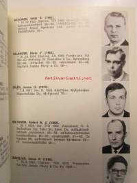 Suomen Paperi-insinöörien Yhdistys kuvamatrikkeli - Finska Pappersingeniörsföreningen bildmatrikel 15.12. 1972