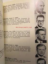 Suomen Paperi-insinöörien Yhdistys kuvamatrikkeli - Finska Pappersingeniörsföreningen bildmatrikel 15.12. 1972