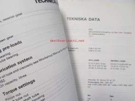 Volvo Penta &quot;Mec Check&quot; Manual -Katso mallikohtaiset tekniset tiedot kuvasta