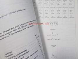 Volvo Penta &quot;Mec Check&quot; Manual -Katso mallikohtaiset tekniset tiedot kuvasta