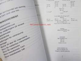 Volvo Penta &quot;Mec Check&quot; Manual -Katso mallikohtaiset tekniset tiedot kuvasta