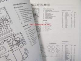 Volvo Penta Aquamatic Elsystem Elektrische Anlage installation -asennusohjekirja
