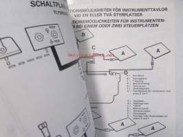 Volvo Penta Aquamatic Elsystem Elektrische Anlage installation -asennusohjekirja