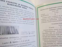 Uddeholmin ruostumattomat haponkestävät ja tulenkestävät teräkset