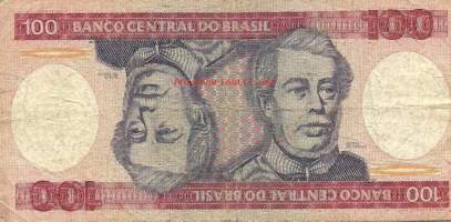 Brasilia 100 Cruizeiros  1981-84 - seteli