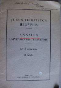 Rangordnungen und Dimension der Distanz des sozialen Lebens in den fu&amp;#776;nf ersten Schuljahren / Matti Koskenniemi.Kieli:saksaSarja:Turun yliopiston