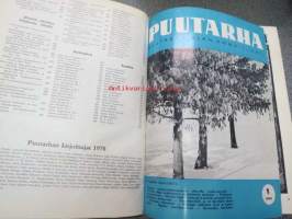 Puutarha 1970 -kirjaksi sidottu vuosikerta
