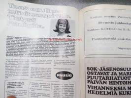 Puutarha 1970 -kirjaksi sidottu vuosikerta